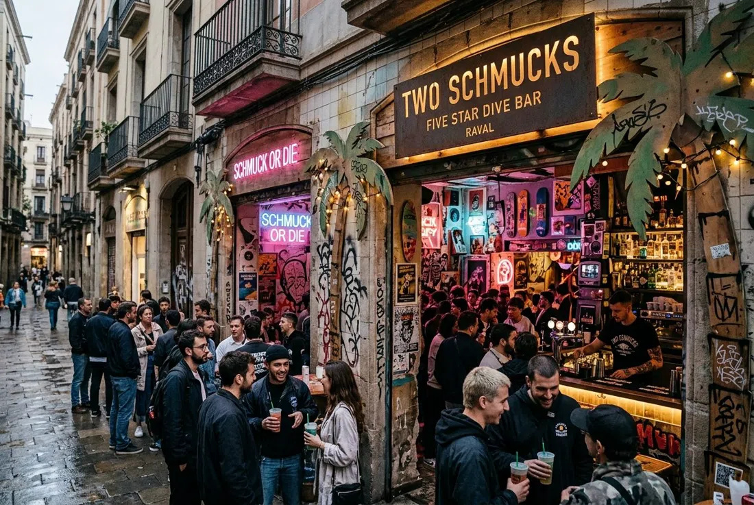 Two Schmucks, Barcelona