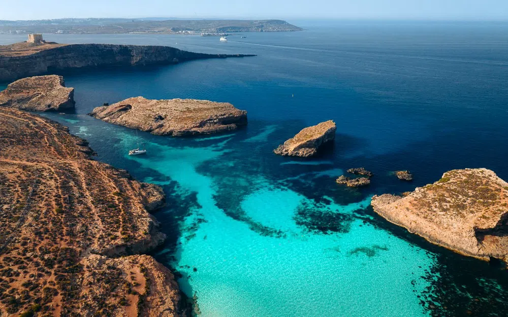 Gozo by Tuk Tuk and the Blue Lagoon in a Day from St Julian's