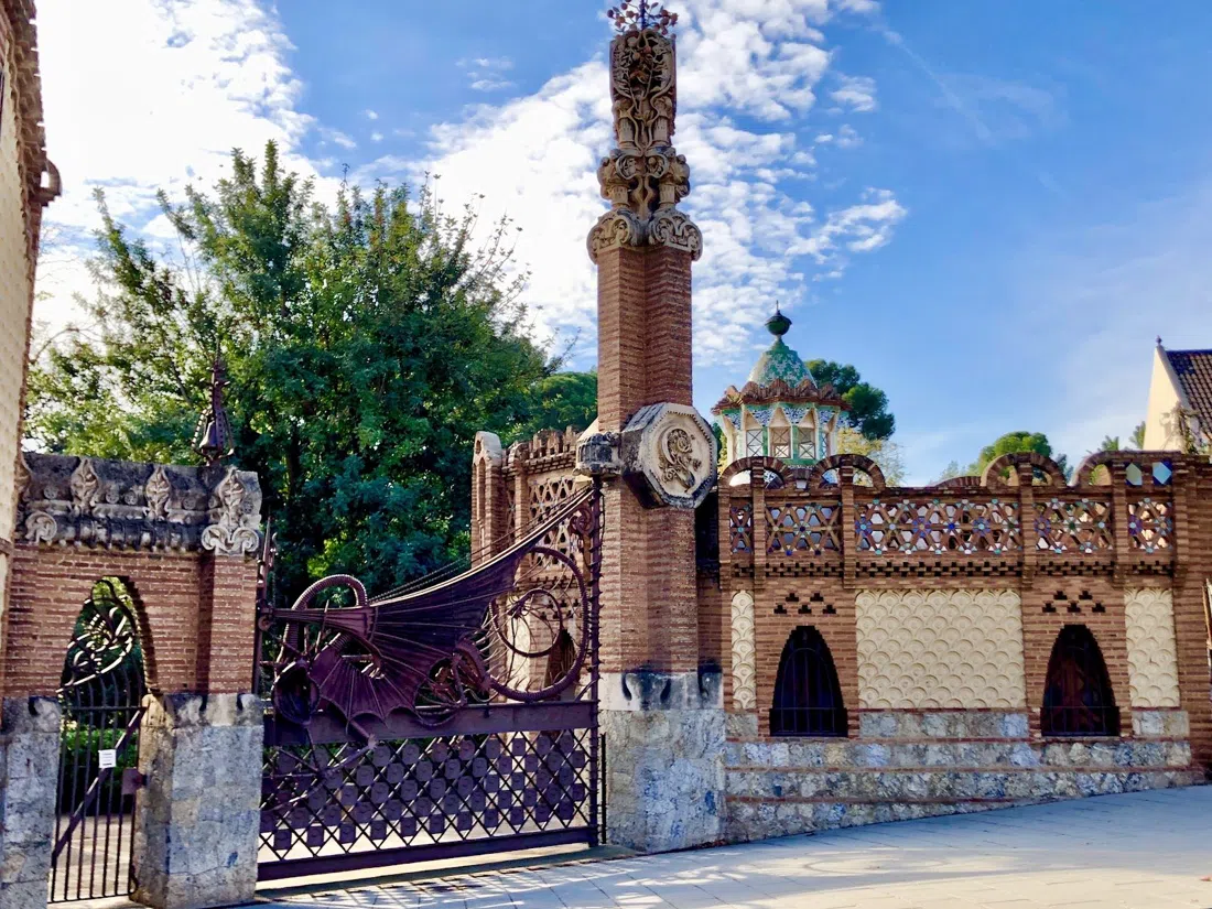 Finca Güell Pavilions (Jardí Gaudí), Barcelona