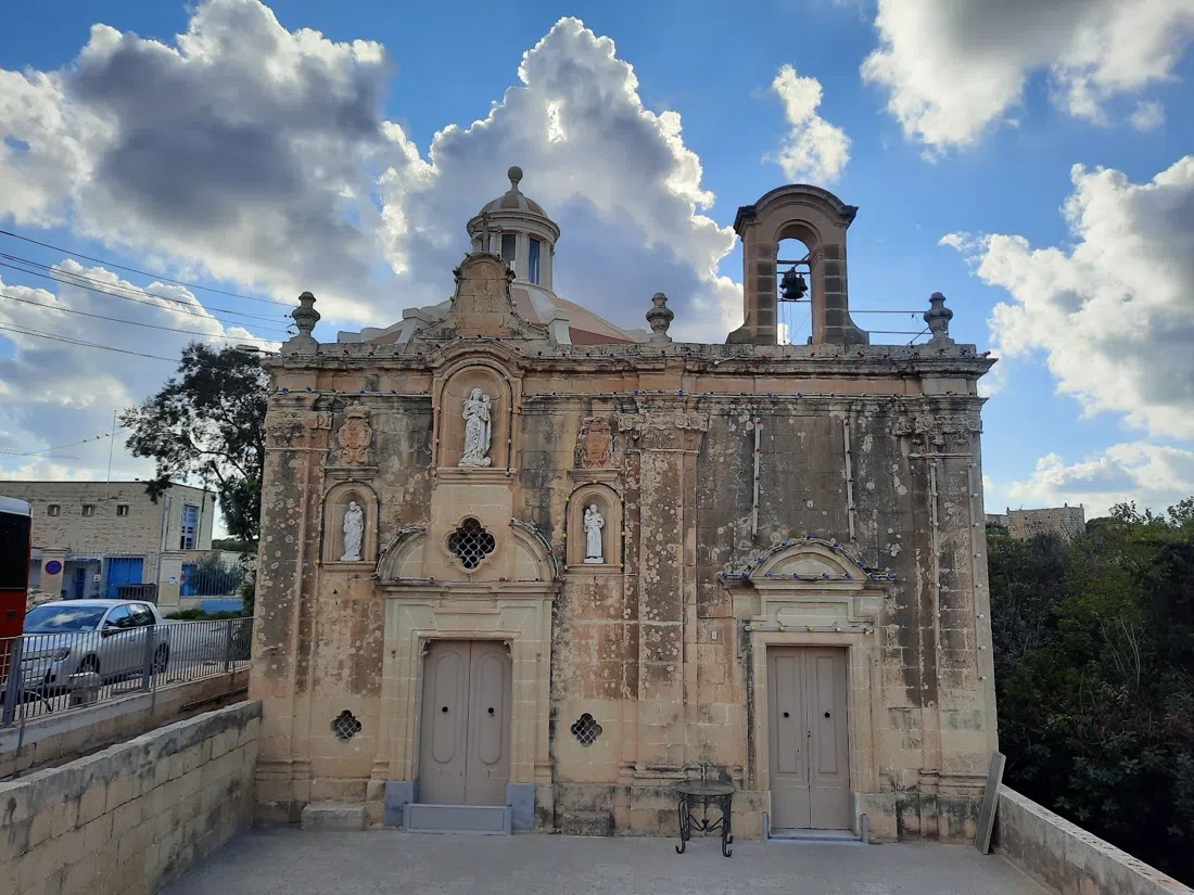 Speranza Chapel (Our Lady of Hope) and Speranza Valley, St Julian's