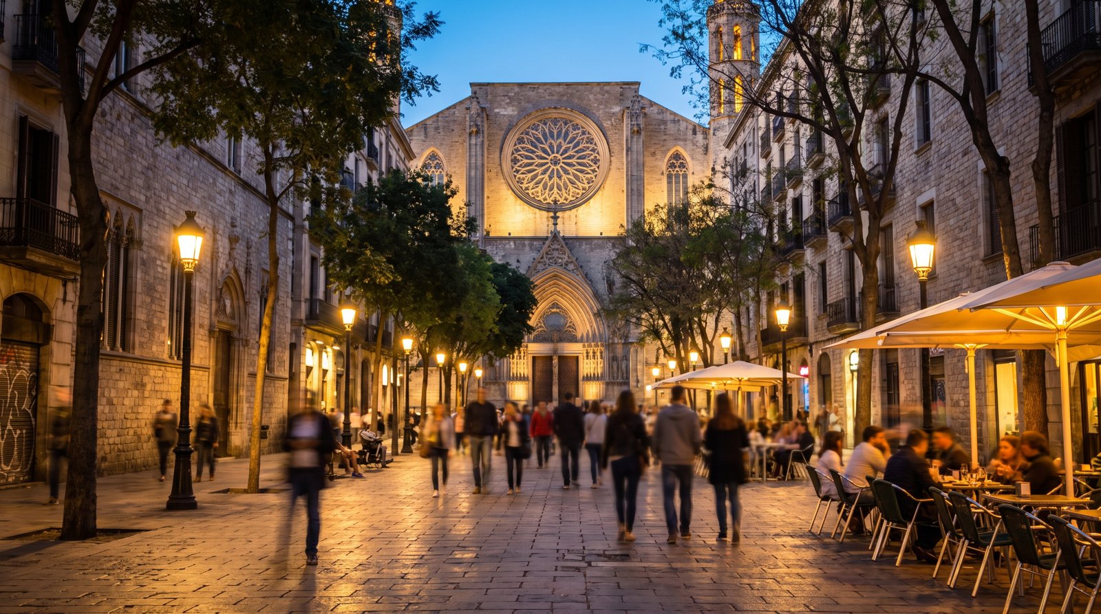 El Born (La Ribera), Barcelona: where the old city still eats late