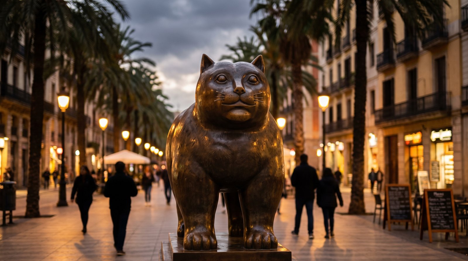 El Raval, Barcelona: the city after dark, and in full colour