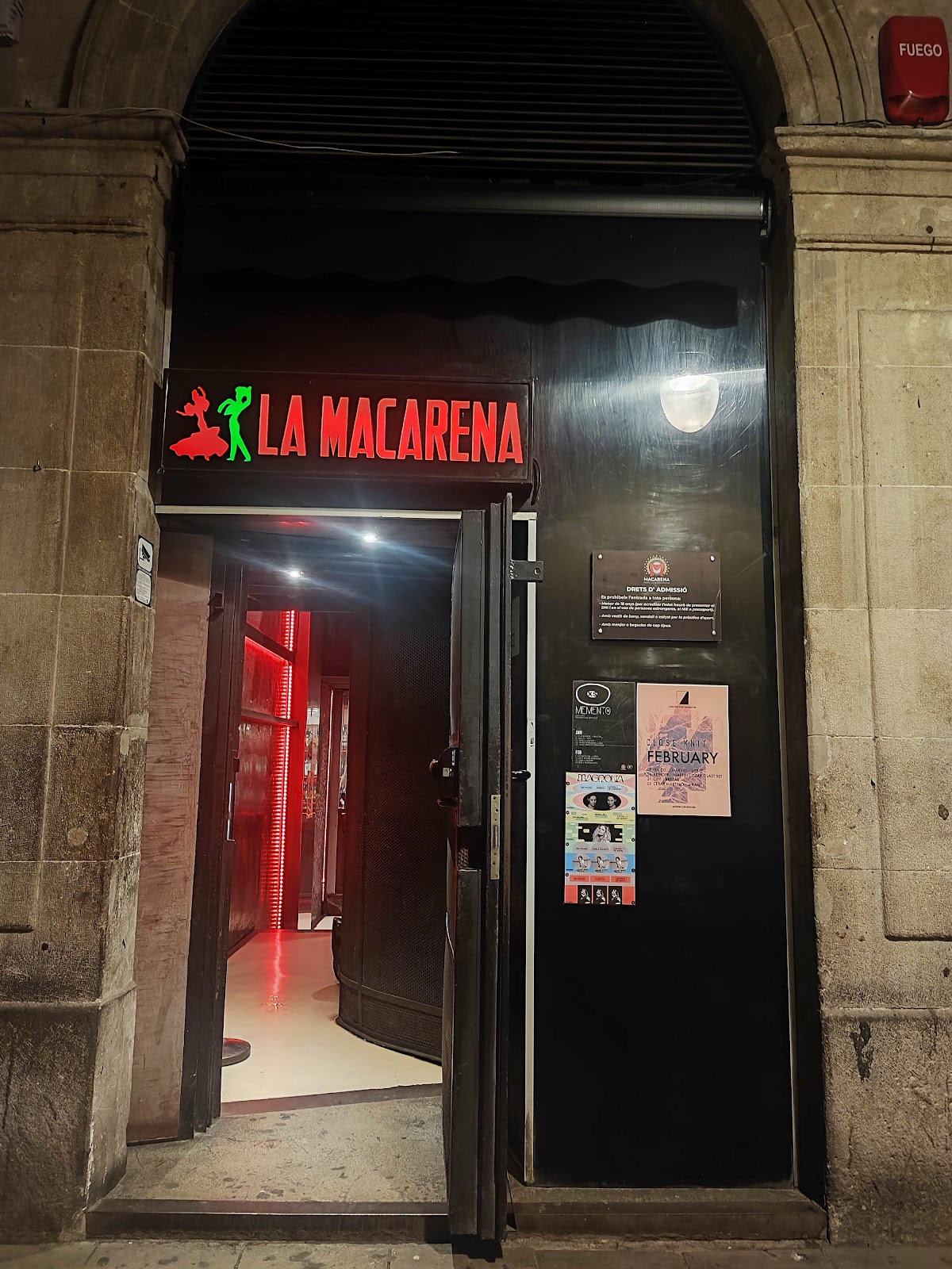 Macarena Club, Barcelona